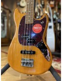 Fender Player Mustang Bass PJ Pau Ferro Aged Natural