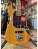 Fender Player Mustang Bass PJ Pau Ferro Aged Natural