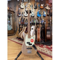Fender Player Mustang Bass PJ PF Firemist Gold