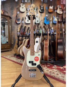 Fender Player Mustang Bass PJ PF Firemist Gold