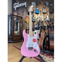Squier Sonic Stratocaster HT Flash Pink