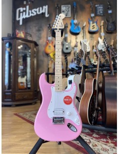 Squier Sonic Stratocaster HT Flash Pink