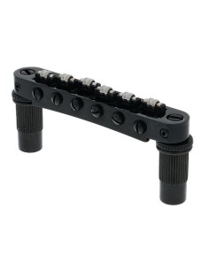 TonePros TPFR Tune-o-matic Roller Bridge Black