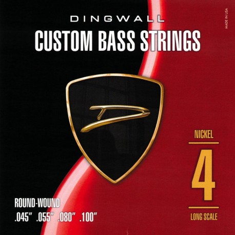 Dingwall Strings Long scale 4-string Nickel