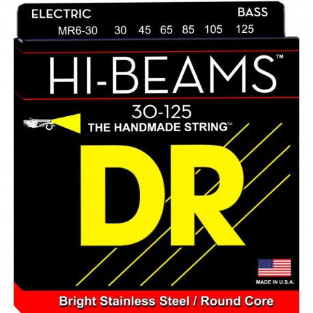 DR Strings Hi Beams MR6-30 Medium 6's