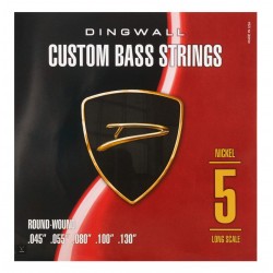 Dingwall Strings Long scale 5-string Nickel