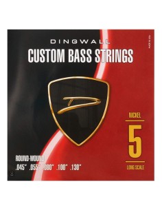 Dingwall Strings Long scale 5-string Nickel