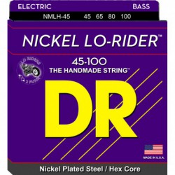 DR Strings Nickel Lo Rider NMLH45 Medium - Lite