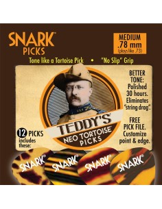 Snark Teddy's Neo Tortoise Picks 12-pack