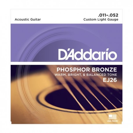 Daddario EJ26 Phosphor Bronze