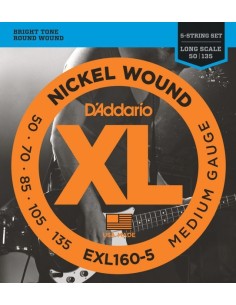 Daddario EXL160-5 Bass