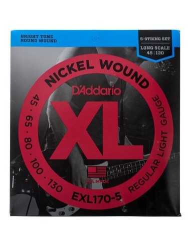 Daddario EXL170-5 Bass