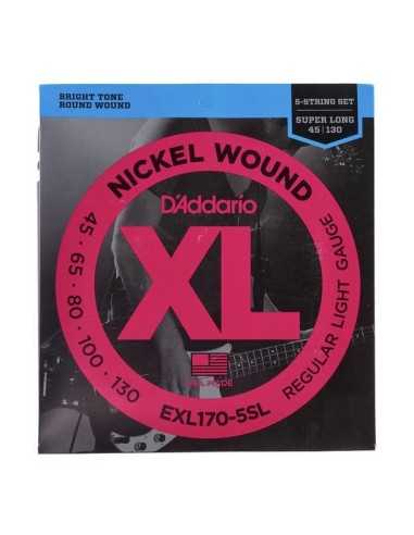 Daddario EXL170-5SL Bass Super Long