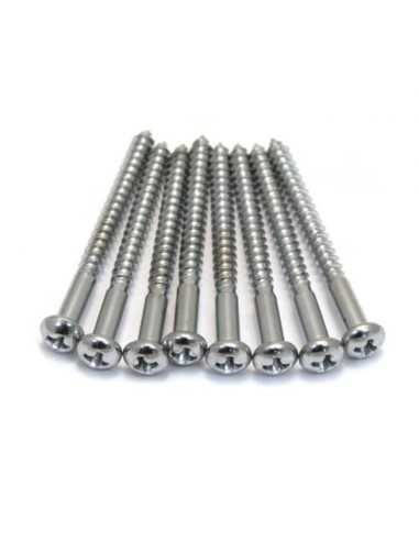 Allparts Chrome Bass Pickup Screws