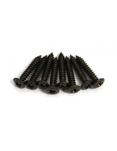 Allparts Black Short Humbucking Ring Screws