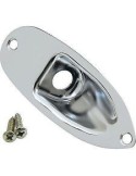 Allparts Chrome Strat Jackplate