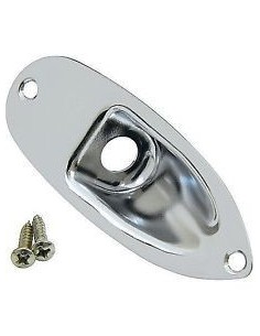 Allparts Chrome Strat Jackplate