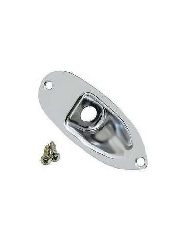 Allparts Chrome Strat Jackplate