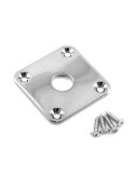 Allparts Chrome Metal Jackplate For Les Paul