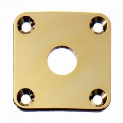 Allparts Gold Metal Jackplate For Les Paul