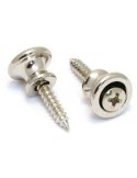 Allparts Nickel Strap Buttons