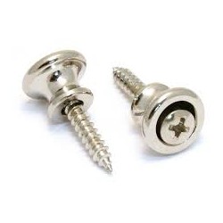 Allparts Nickel Strap Buttons