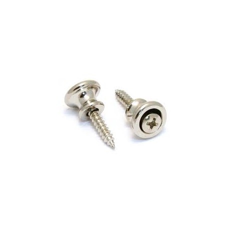 Allparts Nickel Strap Buttons