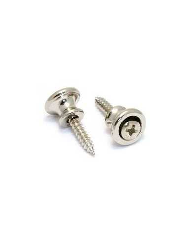 Allparts Nickel Strap Buttons