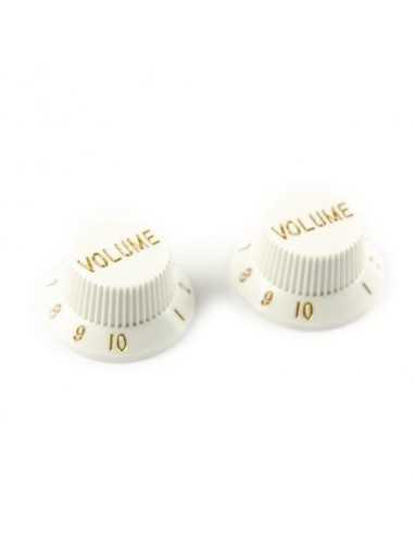 Allparts White Volume Knob