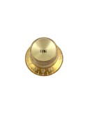 Allparts Gold Tone Reflector Knob