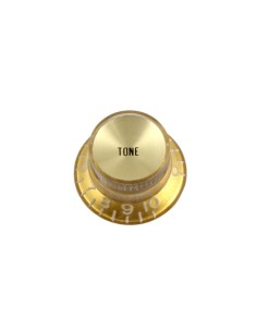 Allparts Gold Tone Reflector Knob