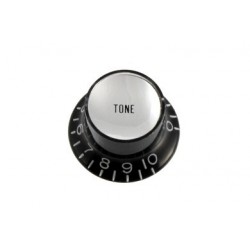 Allparts Black Tone Reflector Knob