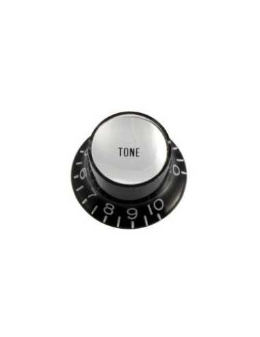 Allparts Black Tone Reflector Knob