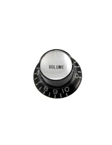 Allparts Black Volume Reflector Knob