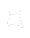 Allparts White Pickguard for Stratocaster