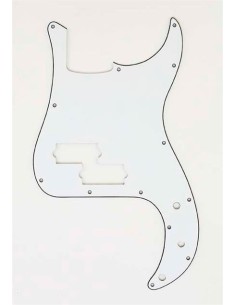 Allparts White Pickguard for Precision Bass