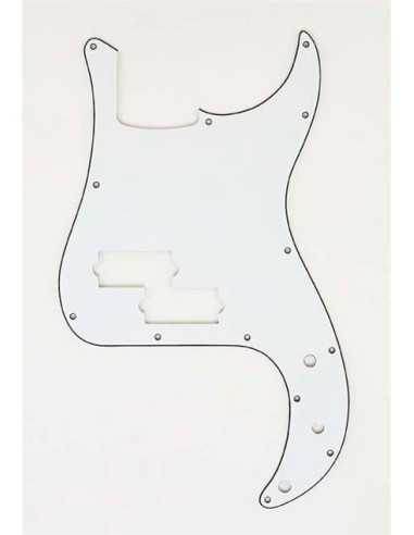 Allparts White Pickguard for Precision Bass