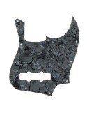 Allparts Dark Black Pearloid Pickguard for Jazz Bass