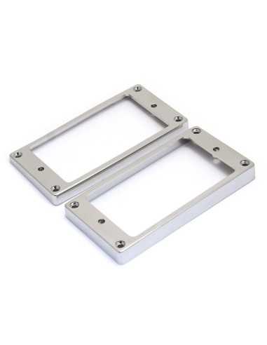 Allparts Humbucking Pickup Rings Slanted Chrome