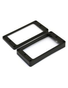 Allparts Humbucking Pickup Rings Curved Black