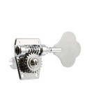 Allparts 2x2 Import Bass Tuners Chrome