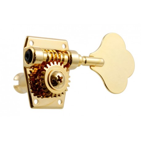 Allparts 4-L Import Bass Tuners Gold