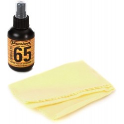 Dunlop 654 Guitar Polish & Cleaner with Cloth