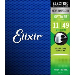 Elixir Electric Optiweb Medium