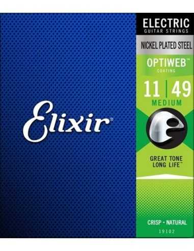 Elixir Electric Optiweb Medium