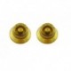Allparts Bell Knobs 0-11 Gold
