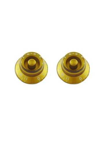 Allparts Bell Knobs 0-11 Gold