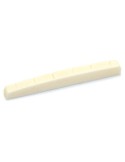 Allparts Flat Bottom Slotted Radiused Bone Nut