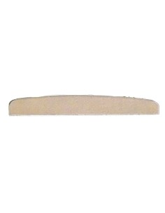 Allparts Radiused Acoustic Guitar Bone Saddle