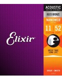 Elixir Acoustic Nanoweb Custom Light